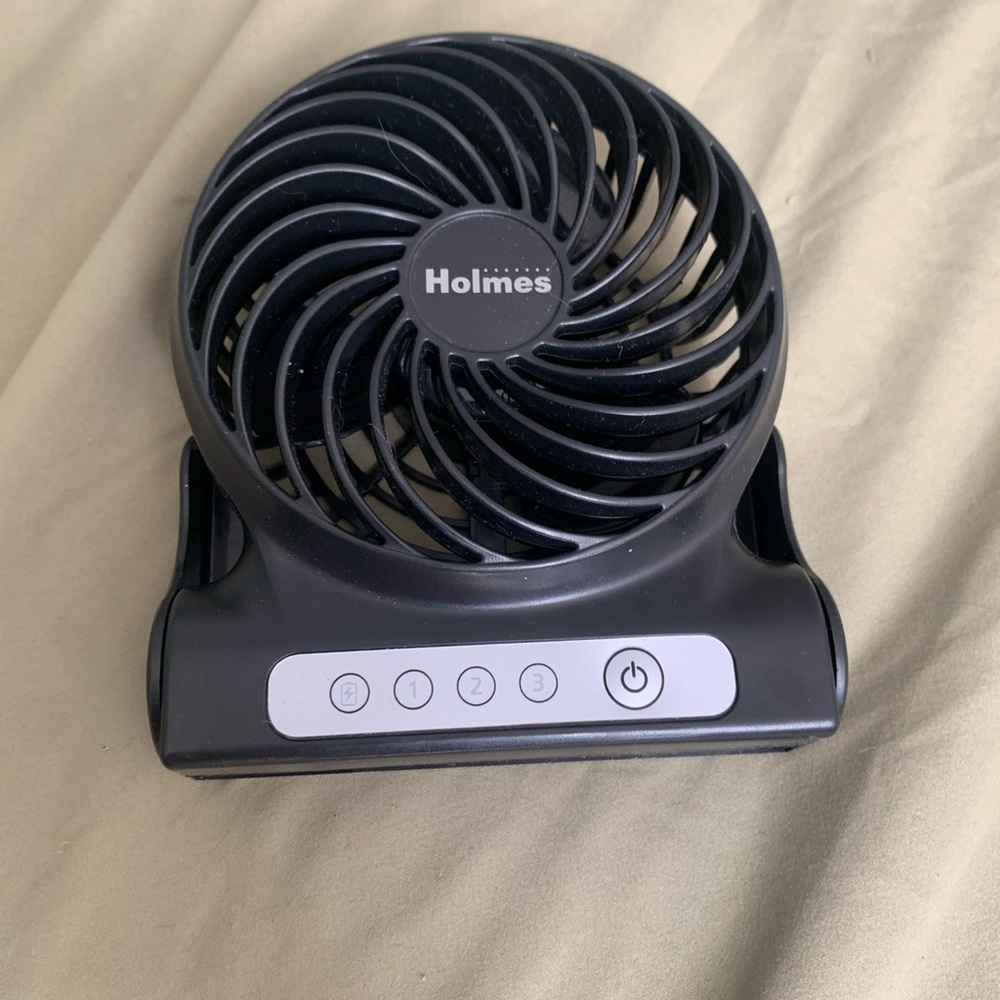 Holmes Black Portable Fan